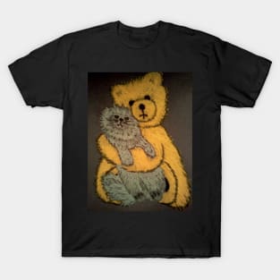 THE CAT AND THE TEDDY BEAR T-Shirt